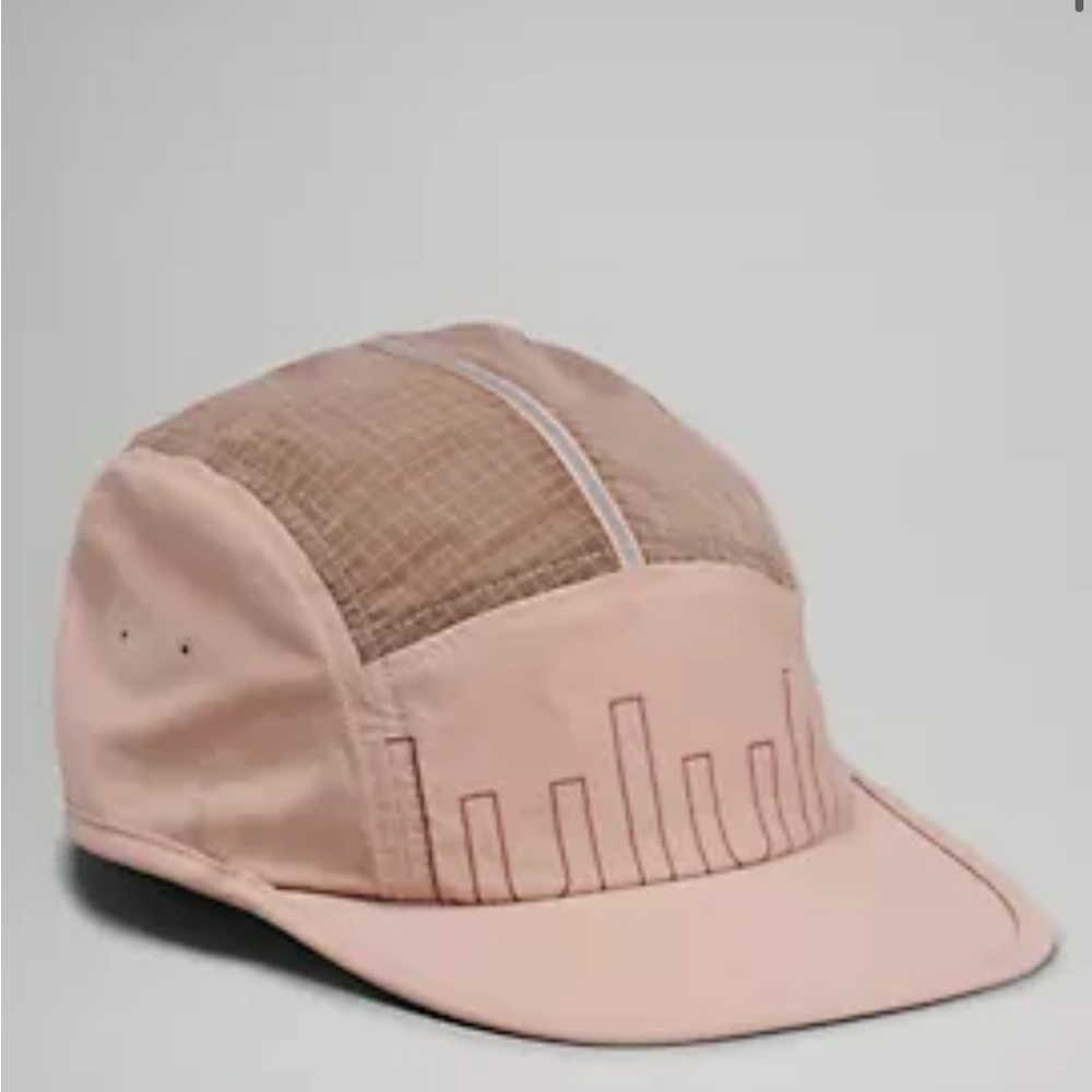 Lululemon Athletica Pink and Tan Hat